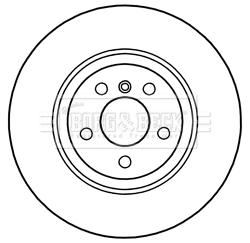 Brake Disc (BBD6041S)