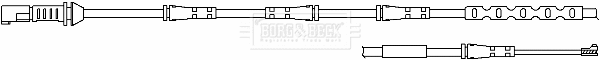 Warning Contact, brake pad wear (BWL3105)
