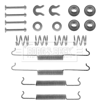 Accessory Kit, brake shoes (BBK6120)