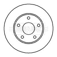 Brake Disc (BBD4646)