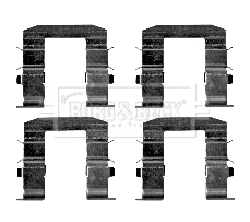 Accessory Kit, disc brake pad (BBK1407)