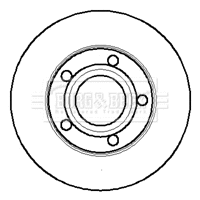 Brake Disc (BBD4244)