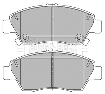 Brake Pad Set, disc brake (BBP2432)