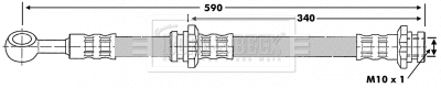 Brake Hose (BBH6881)