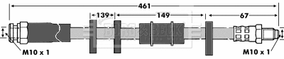Brake Hose (BBH6062)