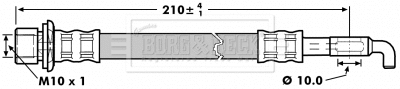 Brake Hose (BBH7260)