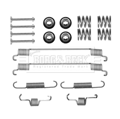 Accessory Kit, brake shoes (BBK6163)