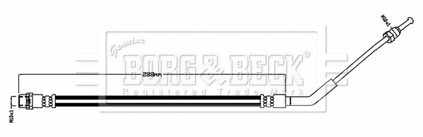 Brake Hose (BBH8764)
