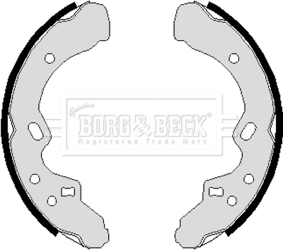 Brake Shoe Set (BBS6105)