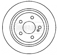 Brake Disc (BBD4353)
