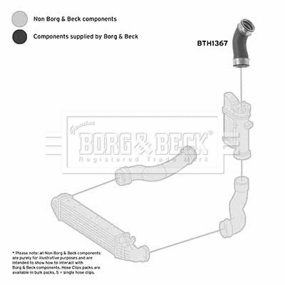 Charge Air Hose (BTH1367)
