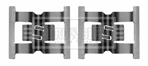 Accessory Kit, disc brake pad (BBK1634)