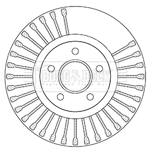 Brake Disc (BBD5353)