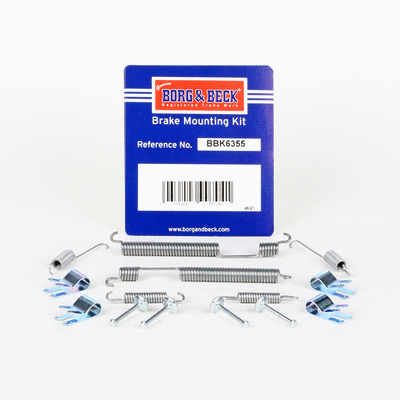 Accessory Kit, brake shoes (BBK6355)