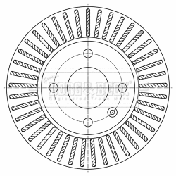 Brake Disc (BBD5456)