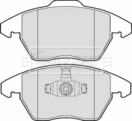 Brake Pad Set, disc brake (BBP1888)