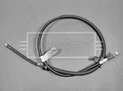 Cable Pull, parking brake (BKB1618)