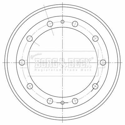 Brake Drum (BBR32561)