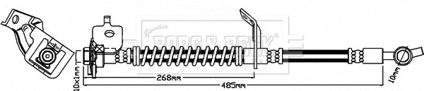 Brake Hose (BBH8518)