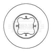 Brake Disc (BBD5070)