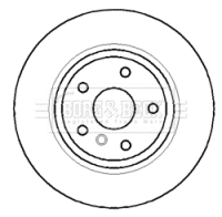 Brake Disc (BBD5915S)