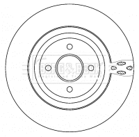 Brake Disc (BBD4519)