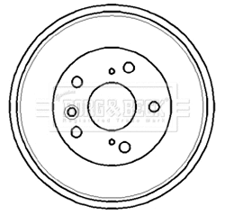 Brake Drum (BBR7181)
