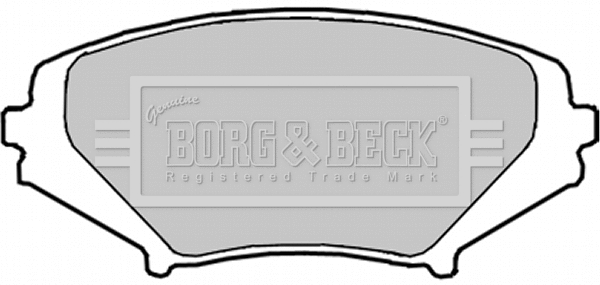 Brake Pad Set, disc brake (BBP1915)