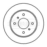 Brake Disc (BBD4957)