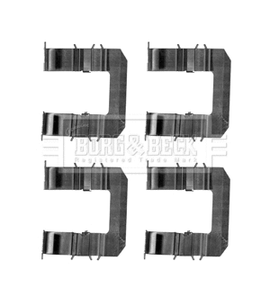 Accessory Kit, disc brake pad (BBK1252)