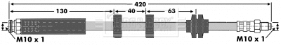 Brake Hose (BBH6949)