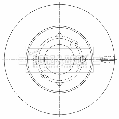 Brake Disc (BBD5451)