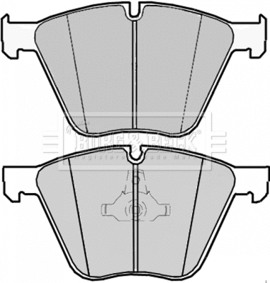Brake Pad Set, disc brake (BBP2270)