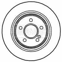 Brake Disc (BBD4703)