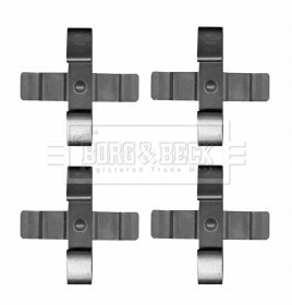 Accessory Kit, disc brake pad (BBK1603)