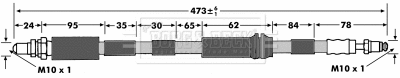 Brake Hose (BBH7325)