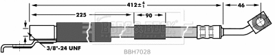 Brake Hose (BBH7028)