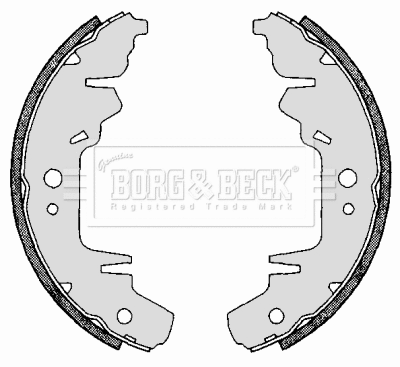 Brake Shoe Set (BBS6263)