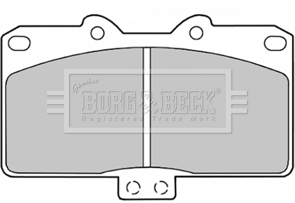Brake Pad Set, disc brake (BBP1574)