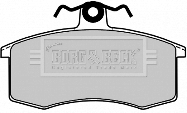 Brake Pad Set, disc brake (BBP1053)
