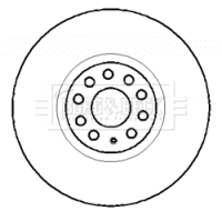 Brake Disc (BBD5755S)