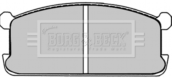Brake Pad Set, disc brake (BBP1251)