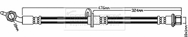 Brake Hose (BBH7970)