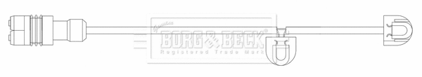 Warning Contact, brake pad wear (BWL3172)