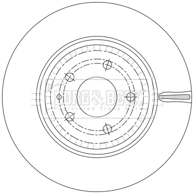 Brake Disc (BBD6228S)