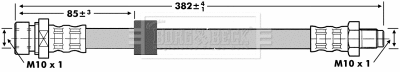 Brake Hose (BBH6987)