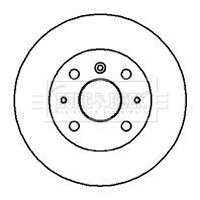 Brake Disc (BBD5016)