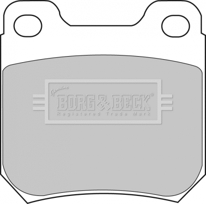 Brake Pad Set, disc brake (BBP1605)