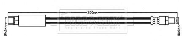 Brake Hose (BBH6928)