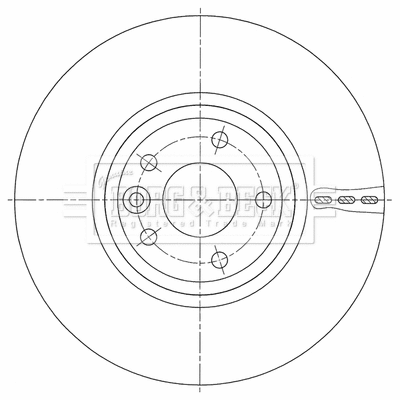Brake Disc (BBD6115S)